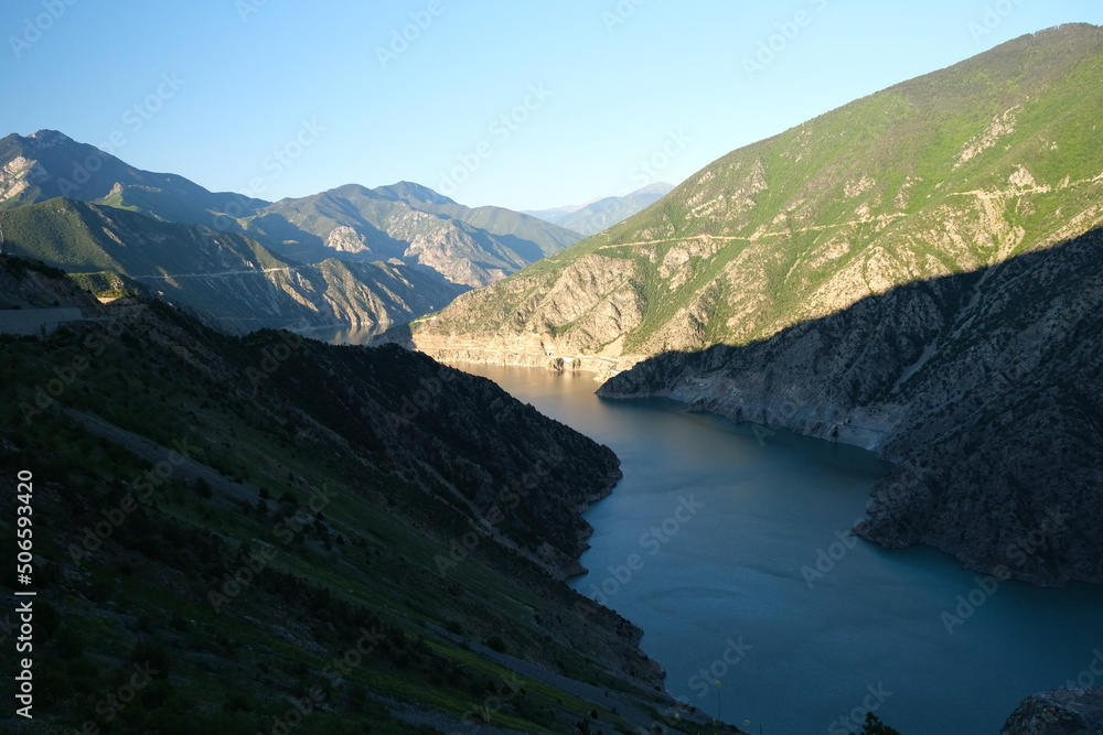 Deriner Dam view in Artvin.