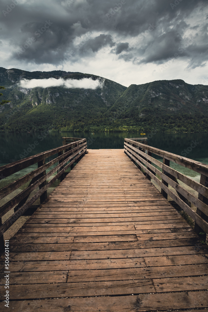 Fototapeta premium Lake Bohinj in Slovenia
