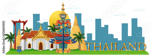 Bangkok Thailand attraction landmarks
