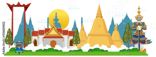 Bangkok Thailand attraction landmarks