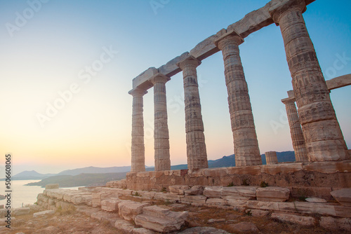 Canvastavla Sounion cape, Attica, Greece sightseeing