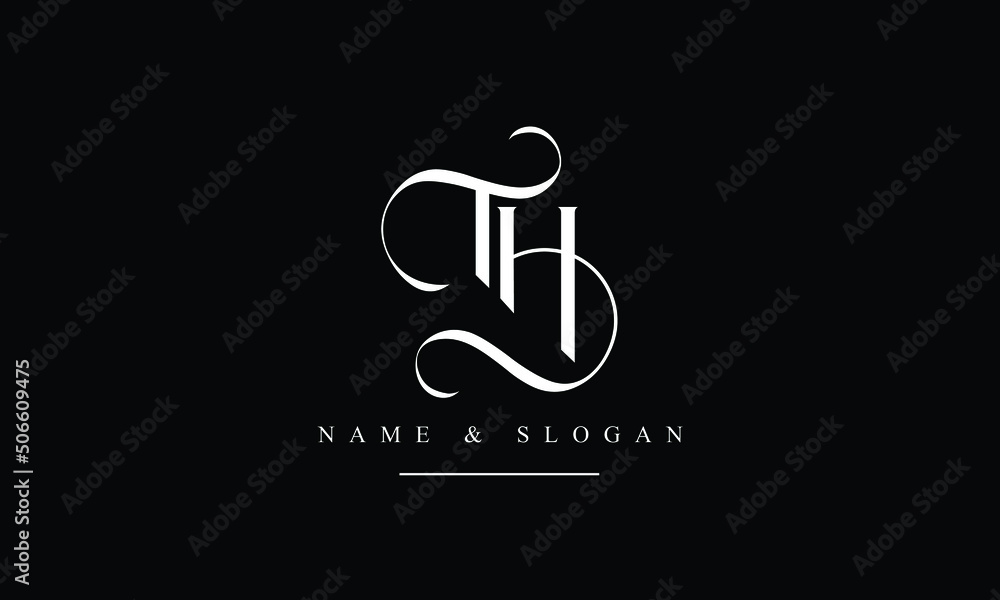 © Nadia - TH, HT, T, H abstract letters logo monogram