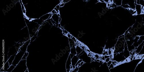 black marble texture background, black marble background with blue veins
