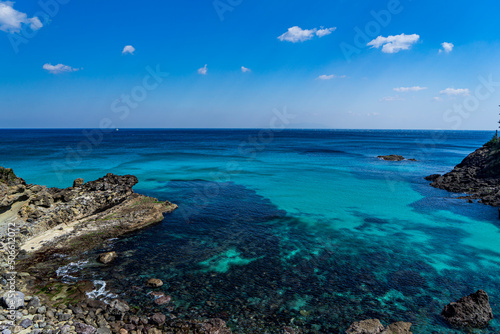 伊豆白浜の綺麗な海