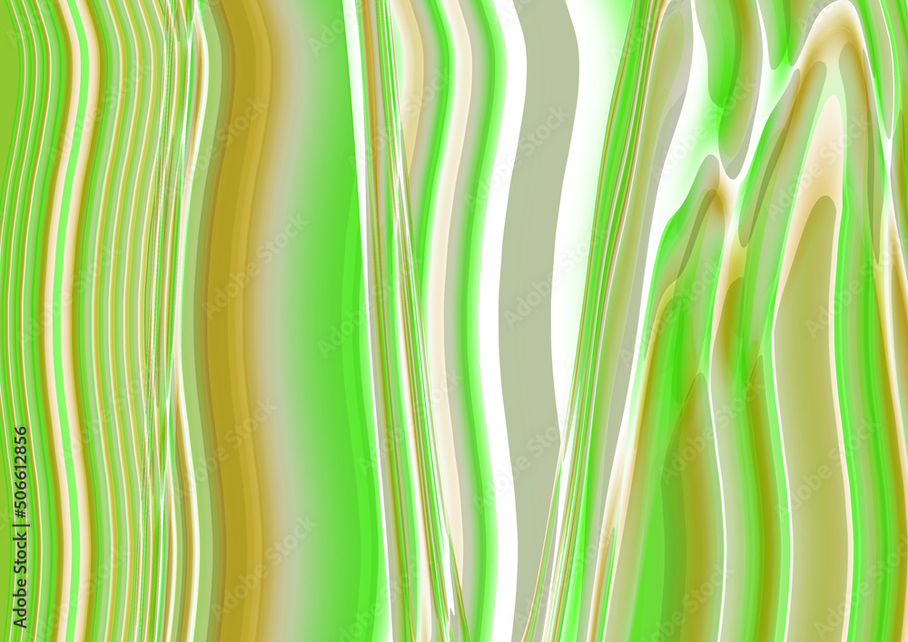 Obraz premium Forest green