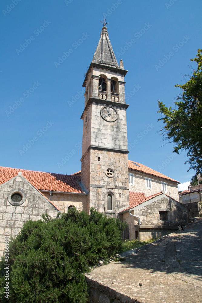 Church of St.Mary in Splitska island Brac, Croatia