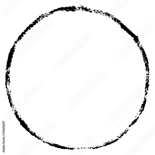 Schwarzes Tau Großer Kreis Stempel