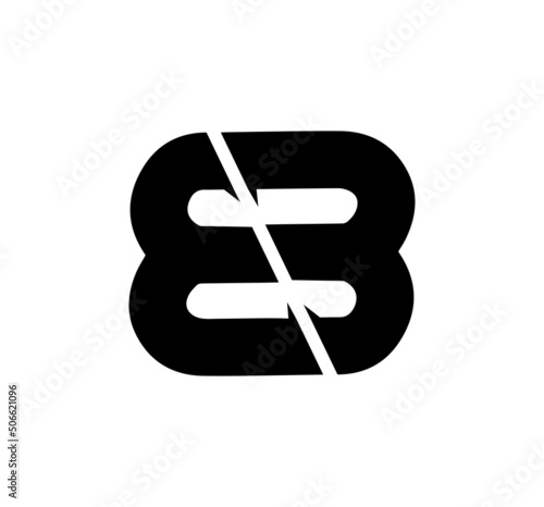 bb letter vector, BB Letter Logo Design  bold letter