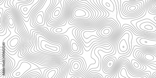 Abstract design with black and white abstract background. The concept of a conditional geography scheme and the terrain path. Wide size. Map on land vector terrain Illustration . paper texture design 