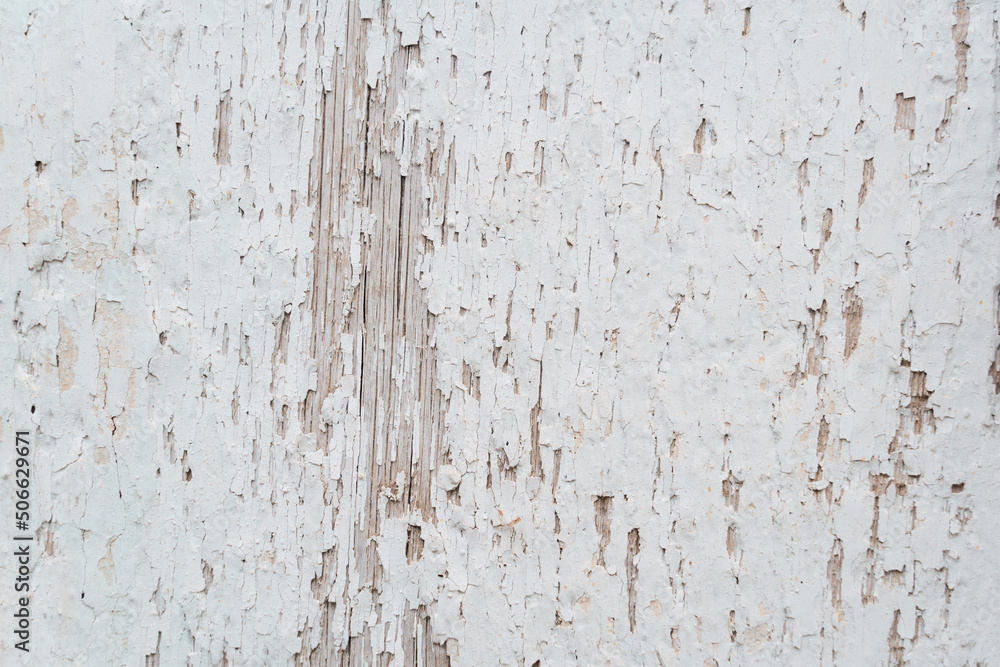 white background. peeling paint pattern on the wall