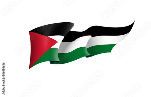 Palestine flag state symbol isolated on background national banner. Greeting card National Independence Day of the State of Palestine. Illustration banner with realistic state flag. Free Download Palestine flag state symbol isolated on background national banner. Greeting card National Independence Day of the State of Palestine. Illustration banner with realistic state flag. - GFXLoad