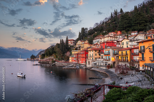 Varenna, Italy on Lake Como © SeanPavonePhoto