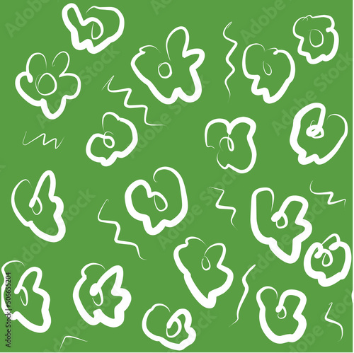 seamless pattern with hearts