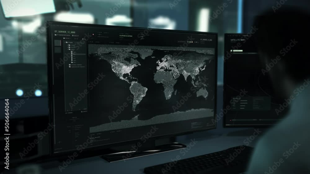 Scanning technology gathering intelligence about exact location of a