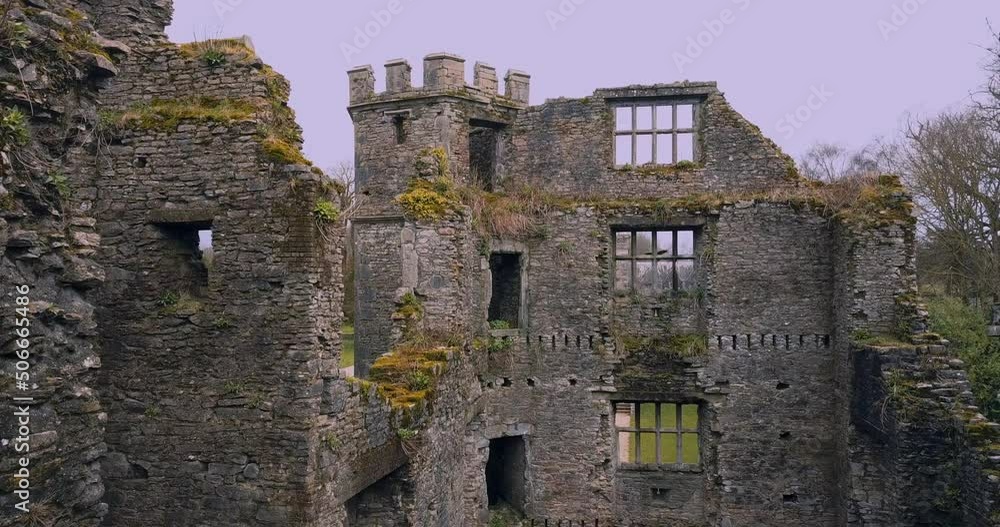 Ruins of Mellow Castle in Ireland Ruins of Mellow Castle in Ireland