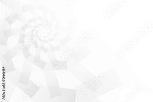 Abstract white and gray color  modern design background with geometric shape. Vector illustration. 