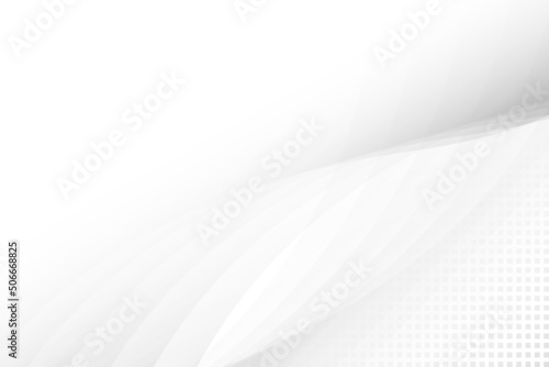 Abstract white and gray color, modern design background with geometric shape. Vector illustration.  © BK_graphic