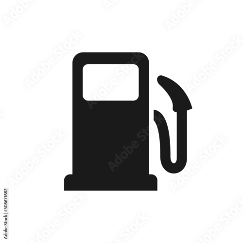 Gas station icon. Fuel signs. Illustration.