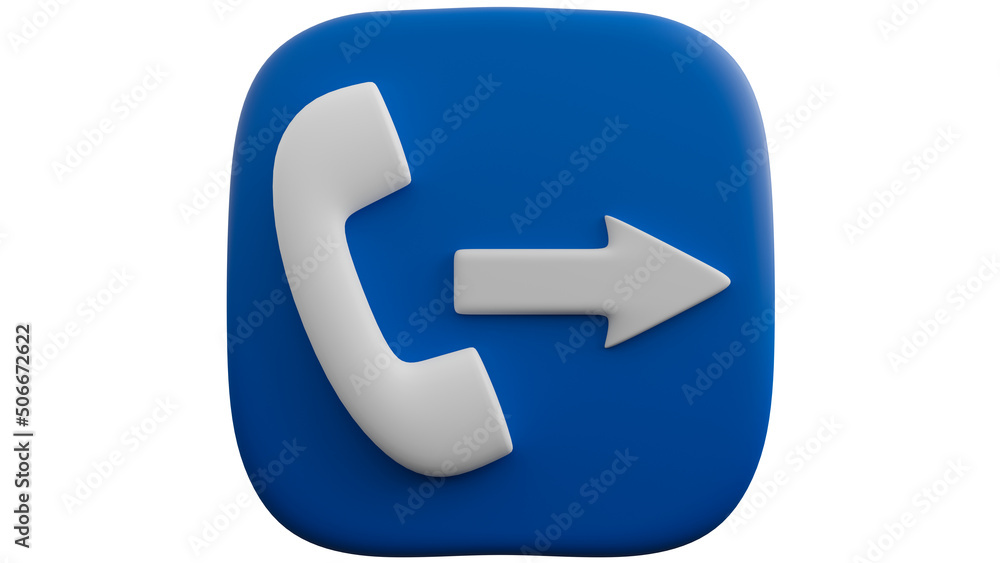 A 3D Illustration Of Blue Phone Outgoing Call. mobile telephone, also called mobile phone, portable device for connecting to a telecommunications network in order to transmit and receive voice, video, A 3D Illustration Of Blue Phone Outgoing Call. mobile telephone, also called mobile phone, portable device for connecting to a telecommunications network in order to transmit and receive voice, video,