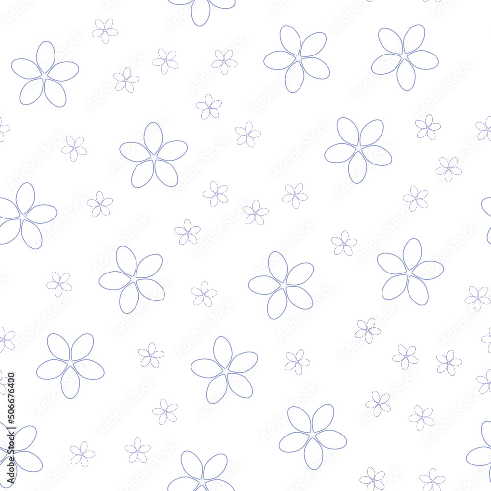 Floral pattern for bed linen textile. Unique seamless ornament of flowers and leaves. Mix doodle on retro style light background. Simple art design pattern for textile, fabric and print. Vector Floral pattern for bed linen textile. Unique seamless ornament of flowers and leaves. Mix doodle on retro style light background. Simple art design pattern for textile, fabric and print. Vector
