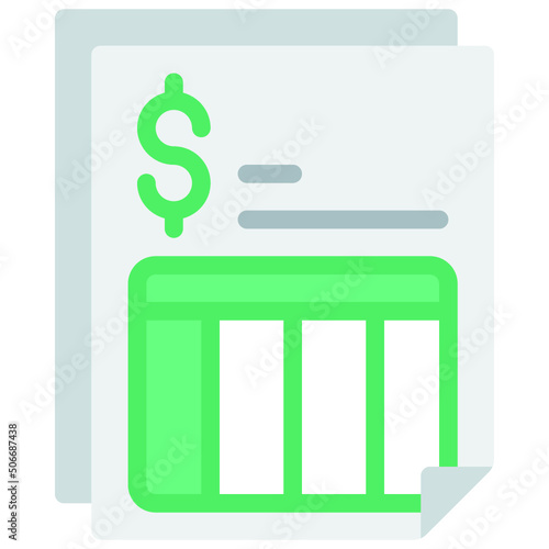 Financial Spreadsheets Icon