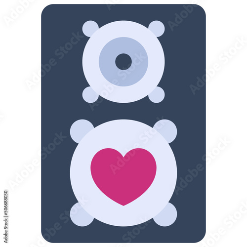 Love Music Speaker Icon
