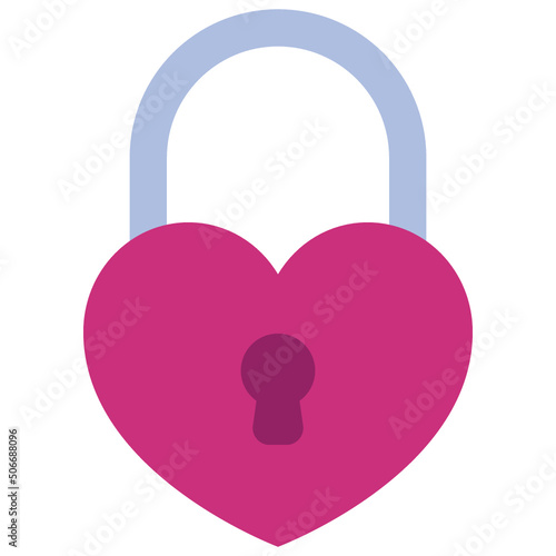 Love Padlock Icon