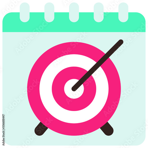 Set Goals Icon