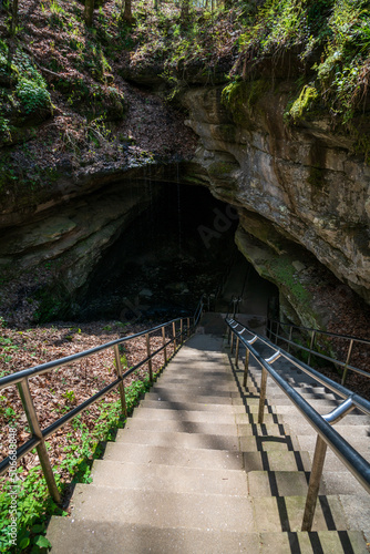 The Entrance to the Caves Mouth at Mammoth Cave National Park