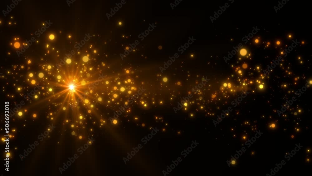 golden particles background glowing lights golden particles background glowing lights
