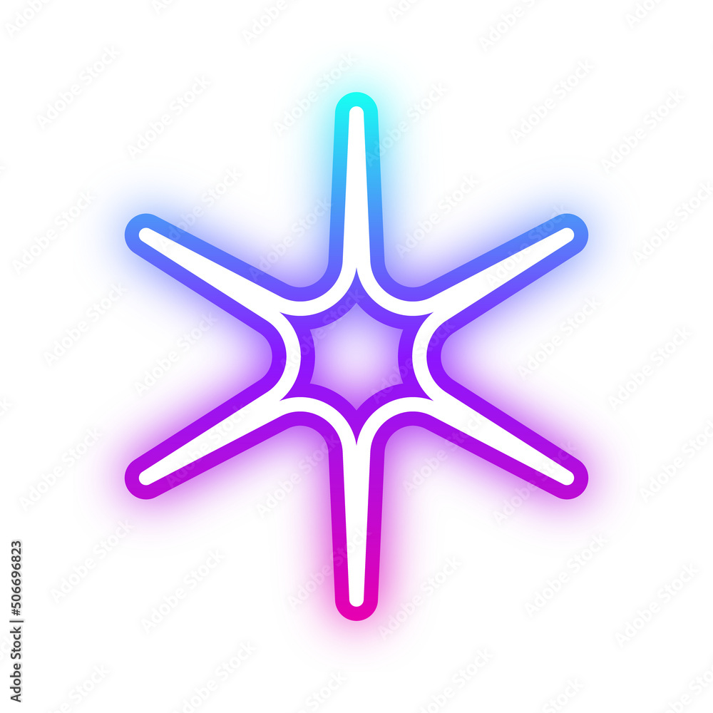 gradient star neon light
gradient star neon light
