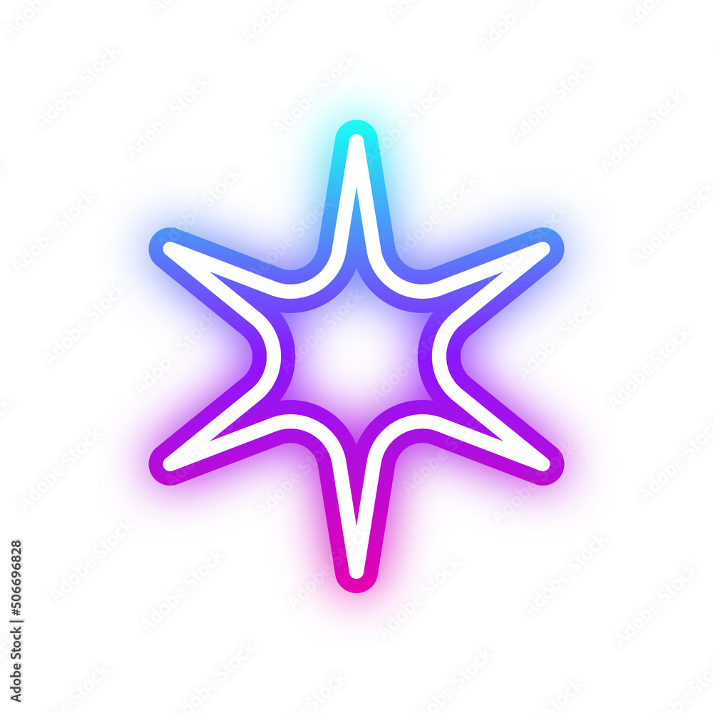 gradient star neon light
gradient star neon light