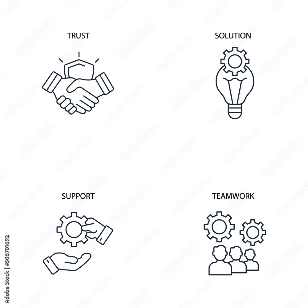 collaboration icons set . collaboration pack symbol vector elements for infographic web collaboration icons set . collaboration pack symbol vector elements for infographic web