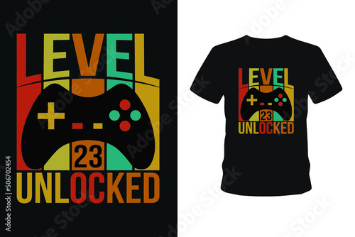  level 50 unlocked gaming t-shirt design, vector, element, apparel, bundle, template, typography, vintage, eps 10,gamer t shirt.