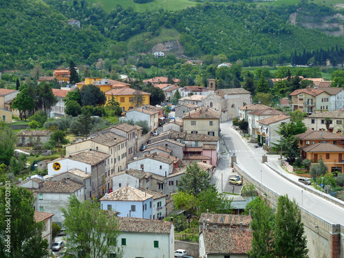 Photos A panorama of the quaint and historic town of Fossombrone in the Le Marche regio