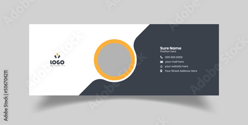 Email signature Template Design