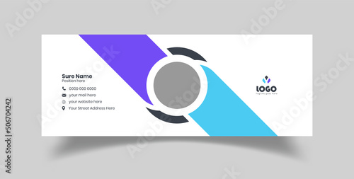 Email signature Template Design