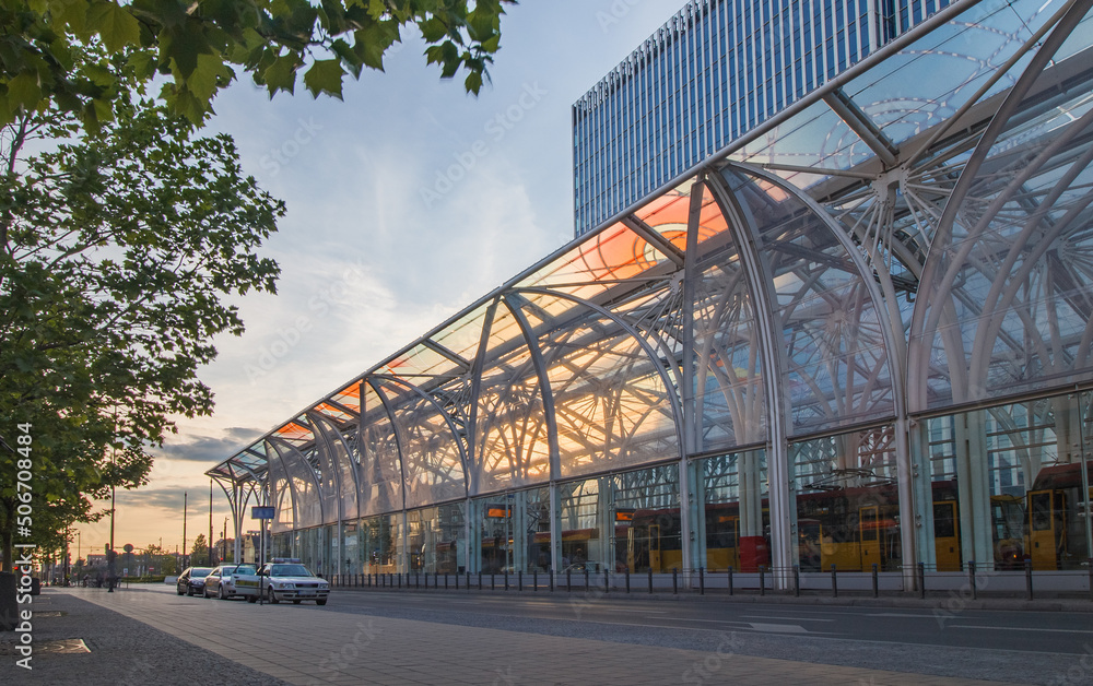 Obraz premium Lodz City Centre - Piotrkowska Street 