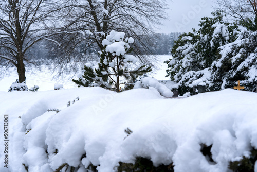 Emmendingen - Schnee Foto von Biryar Kouti