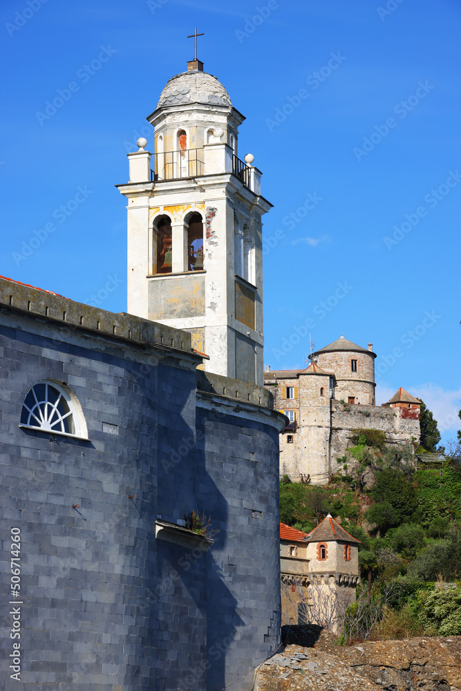 Church of Saint Giorgio in Portofino, Italy, Europe