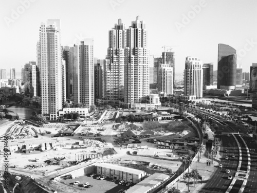 Dubaï en construction