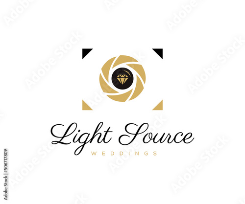Photography Logo Design. Studio Logo Design Template.