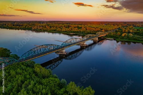 bridge over the river, Bydgoszcz, Fordon, Wisła