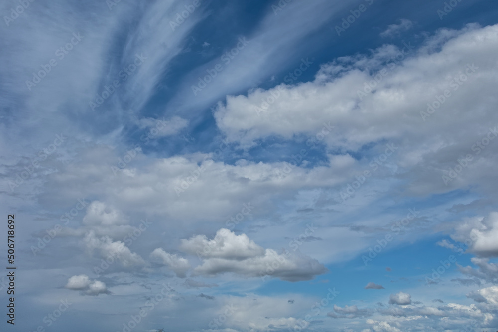 Naklejka premium ciel nuageux