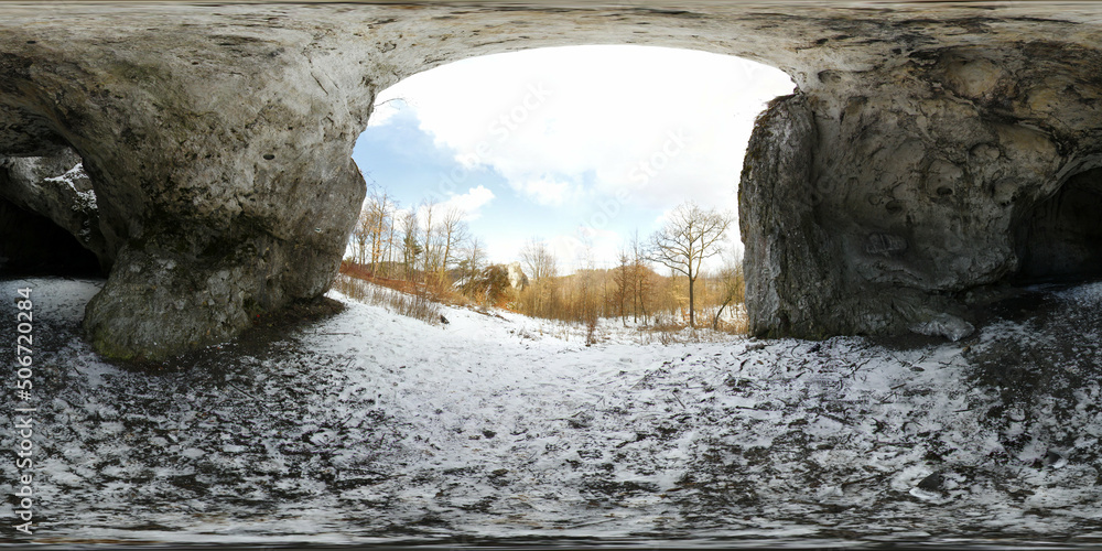 Polish Jura Cave HDRI Panorama