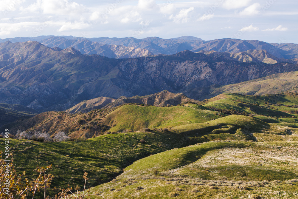 landscape with mountains