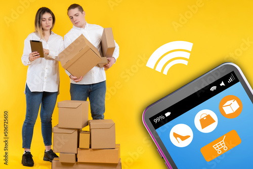 Small business. Online stor...