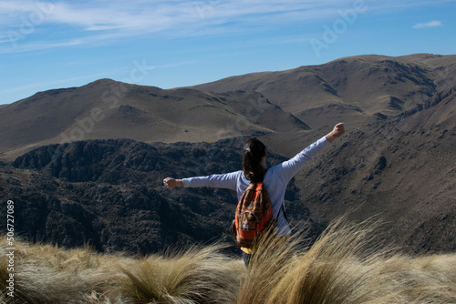 HACIEND SENDERISMO DISFRUTANDO LA VIDA photo