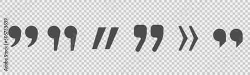 A quotemarks, quotation, quote speech mark, commas