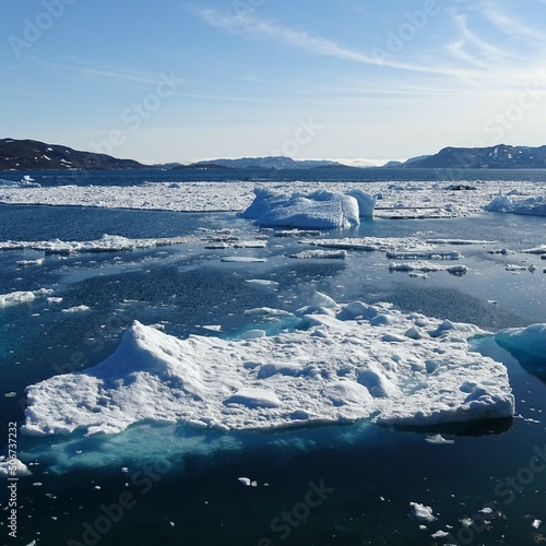 ice in polar regions
